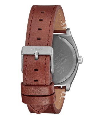 Time Teller Leather Watch de France