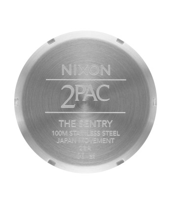 Nixon x 2PAC Sentry Stainless Steel Watch Le MVP de beaucoup