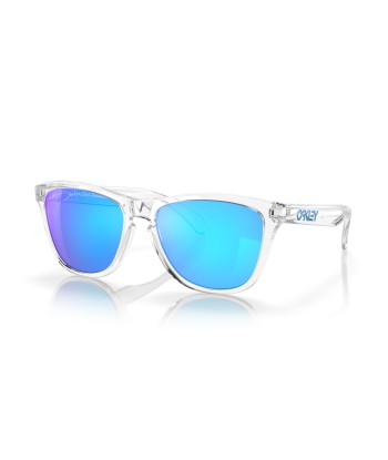 Frogskin Crystal Clear/Prizm Sapphire Iridium Sunglasses outlet