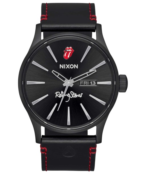 Nixon x Rolling Stones Sentry Leather Watch pas cher chine