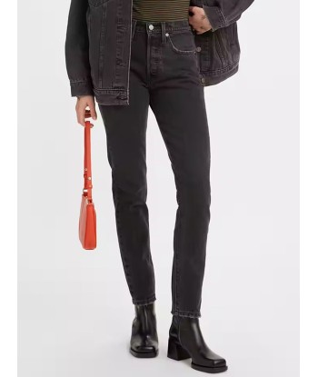 501 Black Worn In Skinny Jeans paiement sécurisé