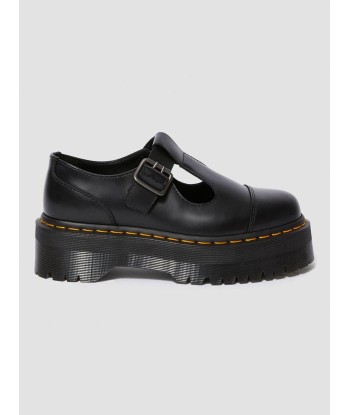 Bethan Black Polished Smooth Leather Platform Shoes Vous souhaitez 