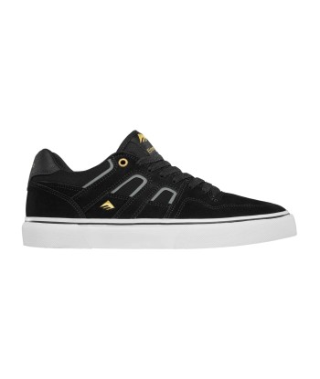 Tilt G6 Vulc Black/White/Gold Shoes basket pas cher