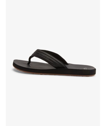 Carver Nubuck Solid Black Sandals est présent 