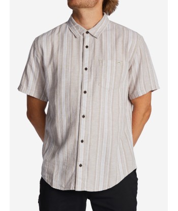 Daily Hemp Short Sleeve Buttondown Shirt chez Cornerstreet bien 