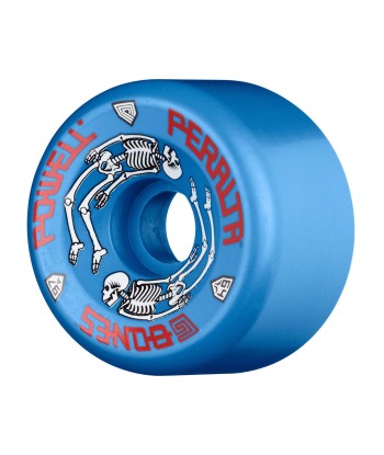 G-Bones Blue Skateboard Wheels en linge