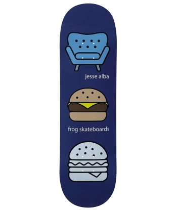 Jesse Alba Ghost Burger 8.5 Skateboard Deck acheter en ligne