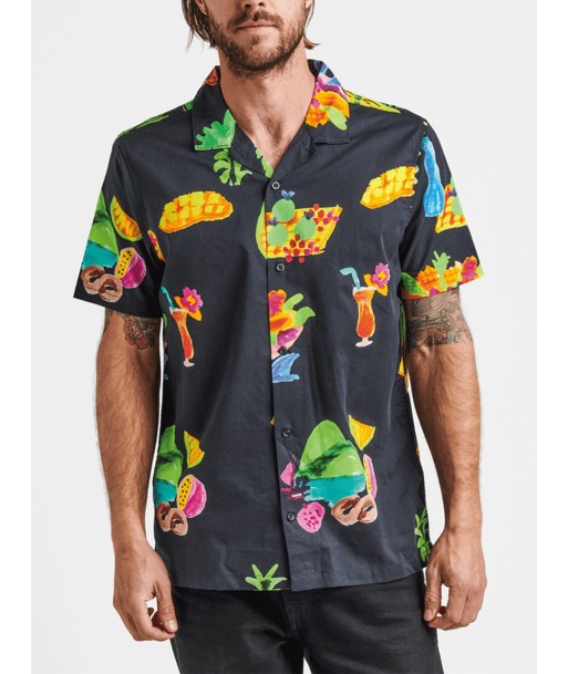 Gonzo Tahiti Treat Short Sleeve Buttondown Shirt le des métaux précieux