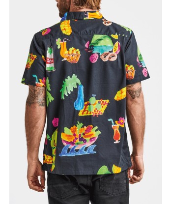 Gonzo Tahiti Treat Short Sleeve Buttondown Shirt le des métaux précieux