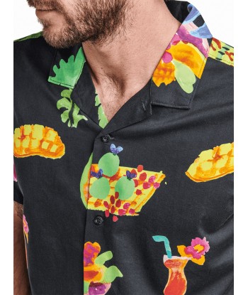 Gonzo Tahiti Treat Short Sleeve Buttondown Shirt le des métaux précieux