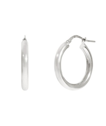 Bold Hoops Earrings In Silver l'achat 