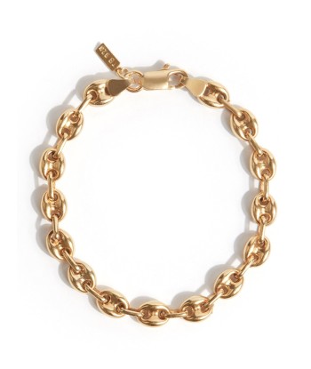 Coffee Bean Bracelet In Gold livraison gratuite