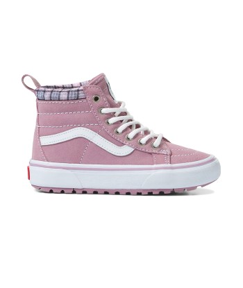 SK8-HI MTE-1 Plaid Lilas Winter Shoes (Kids) la livraison gratuite