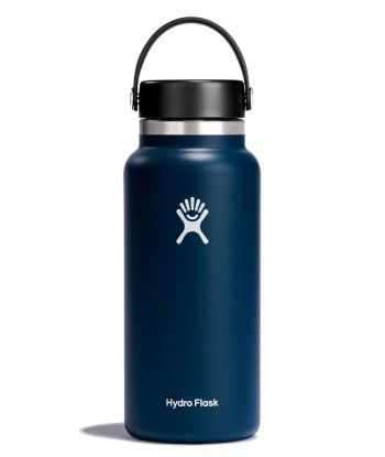 32oz Wide Mouth with Flex Cap Indigo Bottle Amélioration de cerveau avec