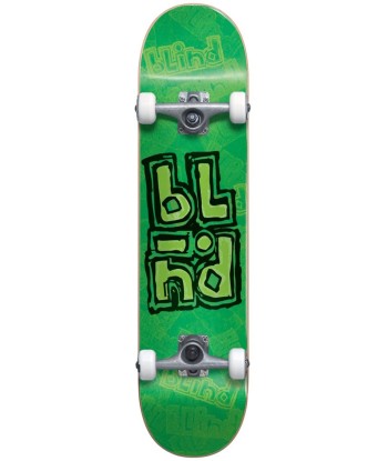 FP OG Stacked Stamp Green Complete Skateboard les ligaments