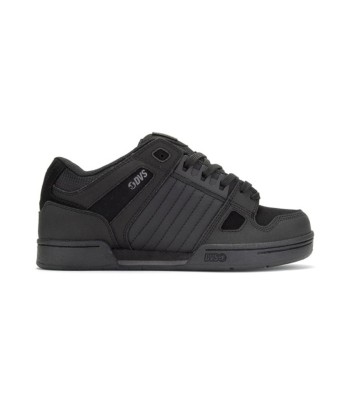 Celsius Black/Black Leather Shoes français