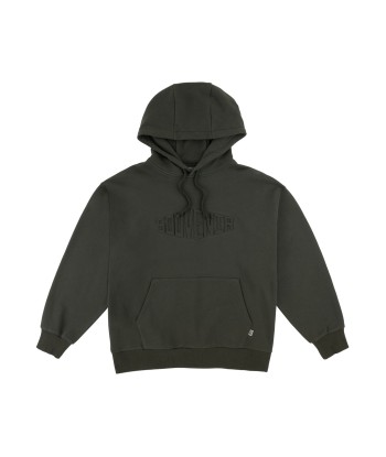 Embossed Logo Hoodie de l' environnement