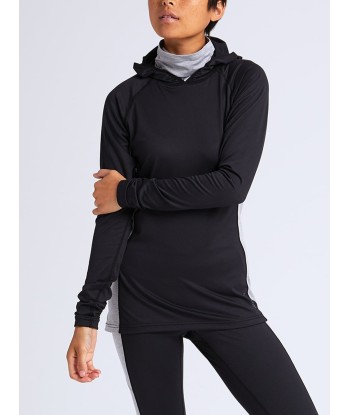 Midweight X Long Neck Hooded Base Layer rembourrage situé sous