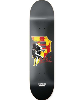 Primitive x Guns N Roses Illusion Black 8.5 Skateboard Deck la livraison gratuite